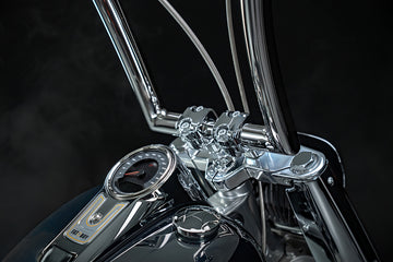 2018-2020 Softail Deluxe Signature Knucklehead Miter Cut Apes (Chrome)